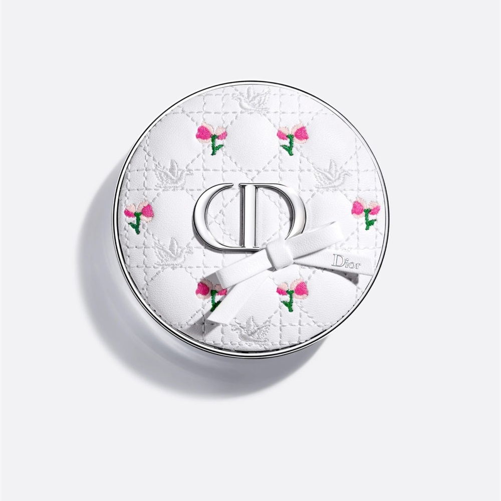 Dior Cushion Foundation Case Flowery Bow